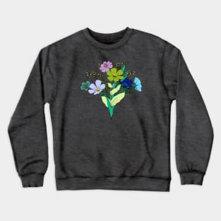 Pastel flower bouquet Crewneck Sweatshirt